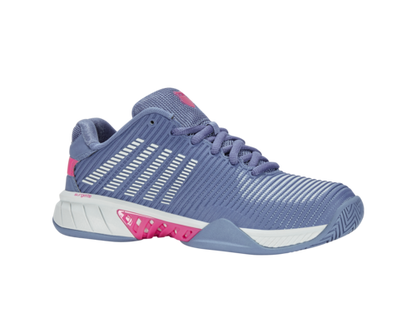 K-Swiss Women's Hypercourt Express 2 Infinity Blue Blush Carmine Rose Shoes