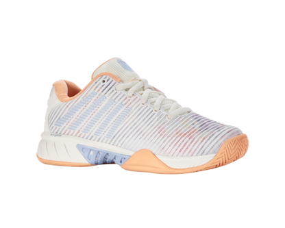 K-Swiss Women's Hypercourt Express 2 Star White Peach Fuzz Heather Shoes