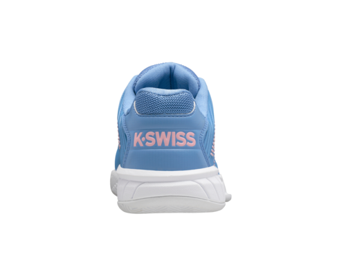 K-Swiss Women's Hypercourt Express 2 Silver Lake Blue White Orchid Pink Shoes