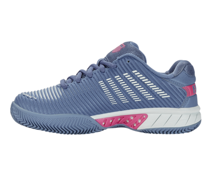 K-Swiss Women's Hypercourt Express 2 Hb Infinity Blue Blush Carmine Rose Shoes