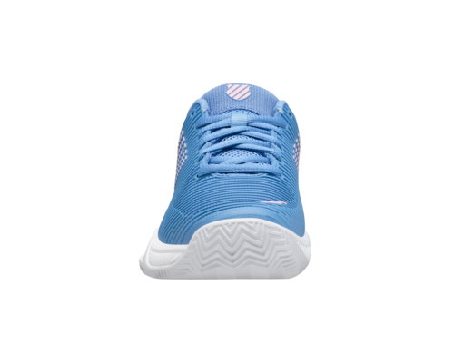 K-Swiss Women's Hypercourt Express 2 Hb Silver Lake Blue White Orchid Pink Shoes