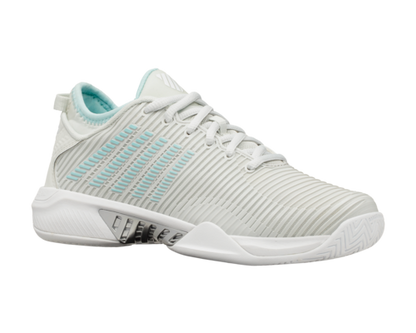 K-Swiss Women's Hypercourt Supreme Barely Blue White Blue Glow Shoes