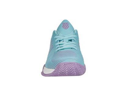 K-Swiss Women's Hypercourt Supreme Angel Blue Sheer Lilac Brilliant White Shoes