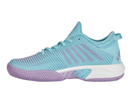 K-Swiss Women's Hypercourt Supreme Angel Blue Sheer Lilac Brilliant White Shoes