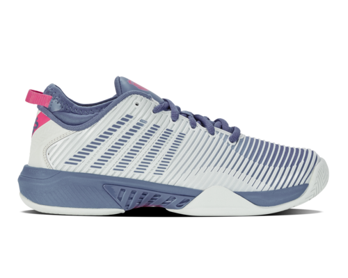 K-Swiss Women's Hypercourt Supreme Blue Blush Infinity Carmine Rose Shoes