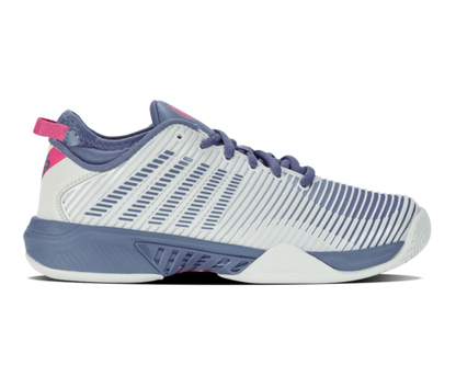 K-Swiss Women's Hypercourt Supreme Blue Blush Infinity Carmine Rose Shoes