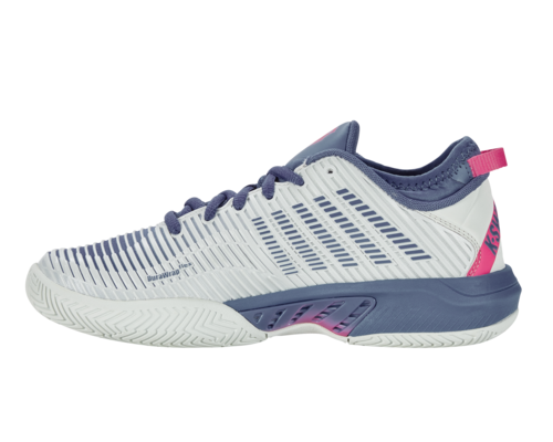 K-Swiss Women's Hypercourt Supreme Blue Blush Infinity Carmine Rose Shoes