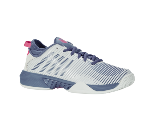 K-Swiss Women's Hypercourt Supreme Blue Blush Infinity Carmine Rose Shoes