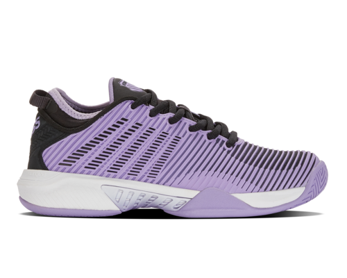 K-Swiss Women's Hypercourt Supreme Purple Rose Moonles Night White Shoes