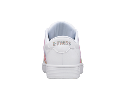 K-Swiss Women's Court Pro Ii White Pastel Rainbow Shoes