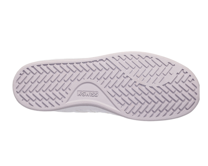 K-Swiss Women's Court Pro Ii White Foxglove Raindrops Shoes