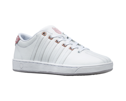 K-Swiss Women's Court Pro Ii White Foxglove Raindrops Shoes