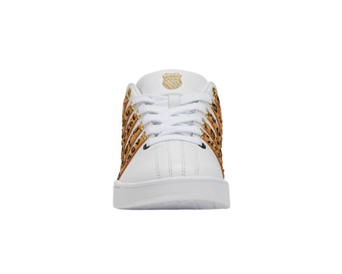 K-Swiss Women's Court Pro Ii White Leopard Shoes