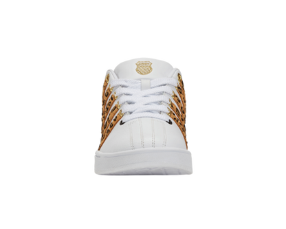 K-Swiss Women's Court Pro Ii White Leopard Shoes