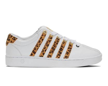 K-Swiss Women's Court Pro Ii White Leopard Shoes