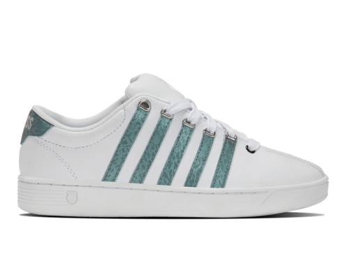 K-Swiss Women's Court Pro Ii White Blue Panther Shoes