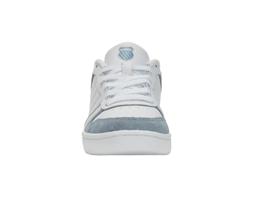 K-Swiss Women's Court Palisades White Ashley Blue Iridescent Shoes