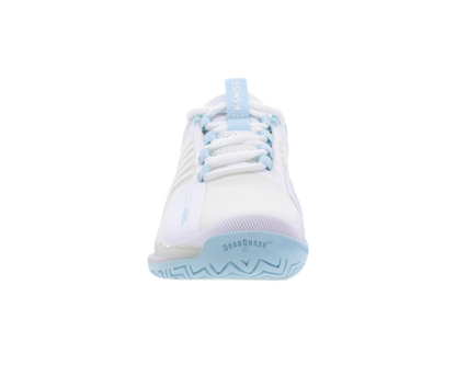 K-Swiss Women's Ultrashot 3 White Blue Glow Shoes