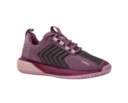 K-Swiss Women's Ultrashot 3 Grape Nectar Cameo Pink Shoes