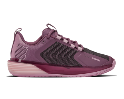 K-Swiss Women's Ultrashot 3 Grape Nectar Cameo Pink Shoes