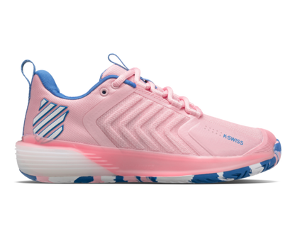 K-Swiss Women's Ultrashot 3 Orchid Pink White Star Sapphire Shoes