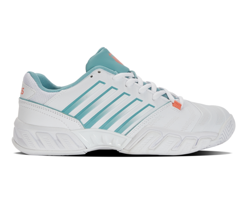 K-Swiss Women's Bigshot Light 4 White Nile Blue Desert Flower Shoes