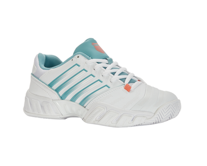 K-Swiss Women's Bigshot Light 4 White Nile Blue Desert Flower Shoes