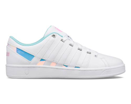 K-Swiss Women's Ramli Court White Iridescent Shoes