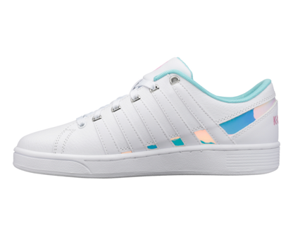 K-Swiss Women's Ramli Court White Iridescent Shoes