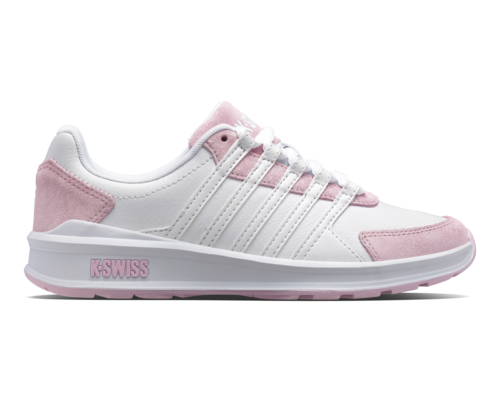 K-Swiss Women's Vista Trainer White Cherry Blossom Pearlized Shoes