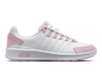 K-Swiss Women's Vista Trainer White Cherry Blossom Pearlized Shoes