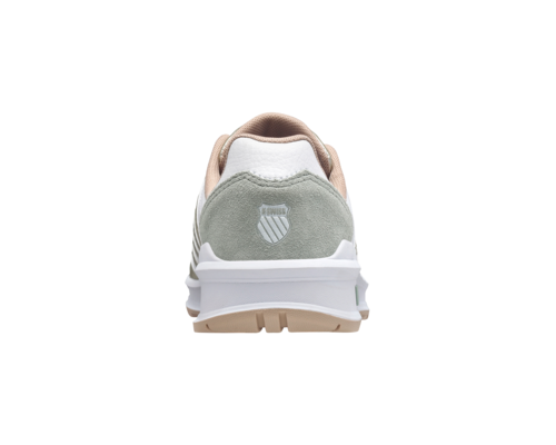 K-Swiss Women's Vista Trainer White Frosty Green Champagne Shoes