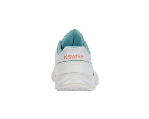K-Swiss Women's Bigshot Light 4 Omni White Nile Blue Desert Flower Shoes