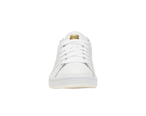 K-Swiss Women's Court Tiebreak White Gold Panther Shoes