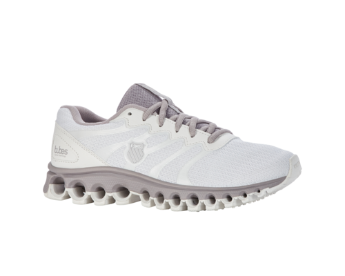 K-Swiss Women's Tubes 200 Brilliant White Ashes Of Roses Shoes