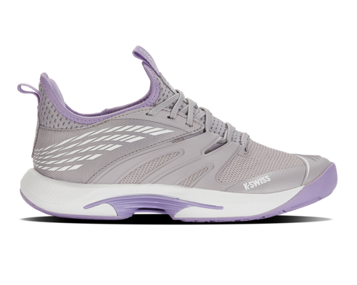 K-Swiss Women's Speedtrac Raindrops White Purple Rose Shoes