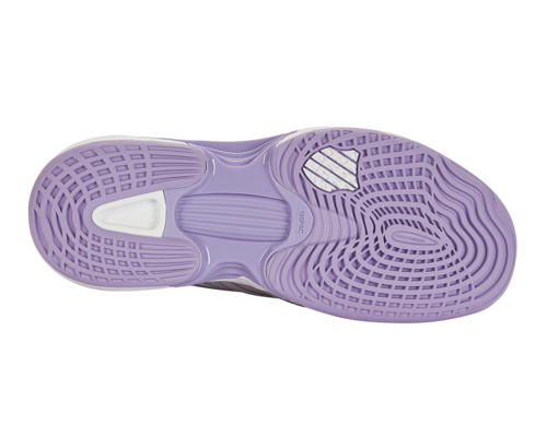 K-Swiss Women's Speedtrac Raindrops White Purple Rose Shoes