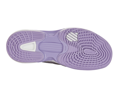 K-Swiss Women's Speedtrac Raindrops White Purple Rose Shoes