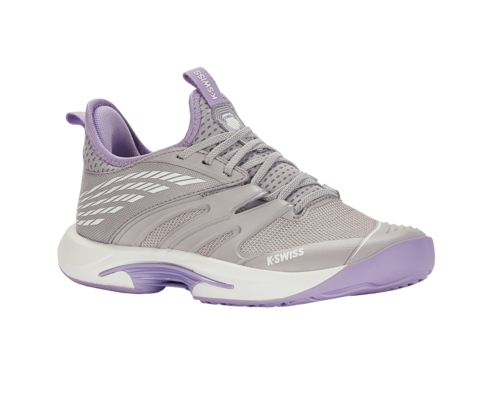 K-Swiss Women's Speedtrac Raindrops White Purple Rose Shoes