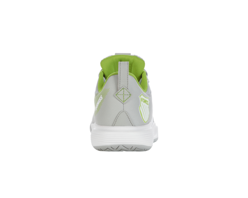 K-Swiss Women's Ultrashot Team Gray Violet White Lime Green Shoes