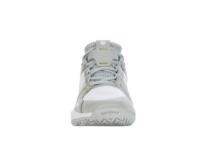 K-Swiss Women's Ultrashot Team Gray Violet White Lime Green Shoes