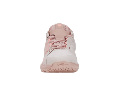 K-Swiss Women's Ultrashot Team Almost Mauve Sepia Rose Pale Neon Coral Shoes