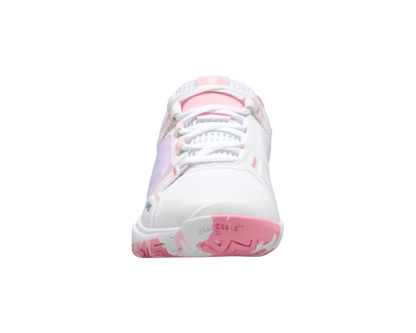 K-Swiss Women's Ultrashot Team White Orchid Pink Star Sapphire Shoes