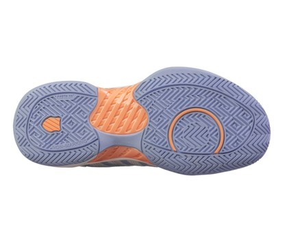 K-Swiss Women's Pickleball Supreme White Heather Peach Fuzz Shoes