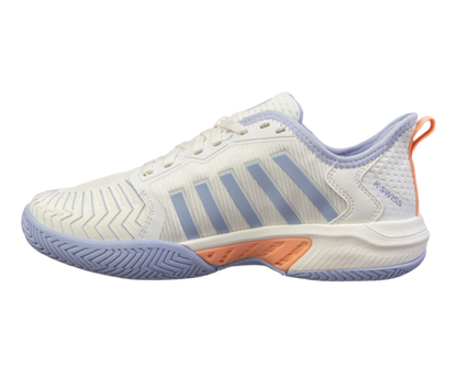 K-Swiss Women's Pickleball Supreme White Heather Peach Fuzz Shoes