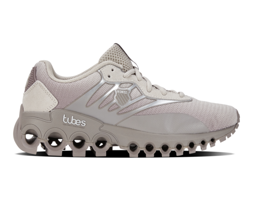 K-Swiss Women's Tubes Sport Silver Cloud Satellite Cinder Shoes