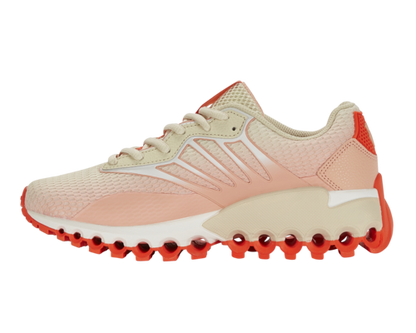 K-Swiss Women's Tubes Sport Pistachio Shell Almost Apricot Cherry Tomato Shoes