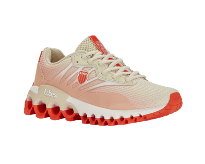 K-Swiss Women's Tubes Sport Pistachio Shell Almost Apricot Cherry Tomato Shoes