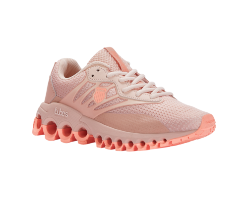 K-Swiss Women's Tubes Sport Peach Whip Misty Rose Lite Neon Coral Shoes