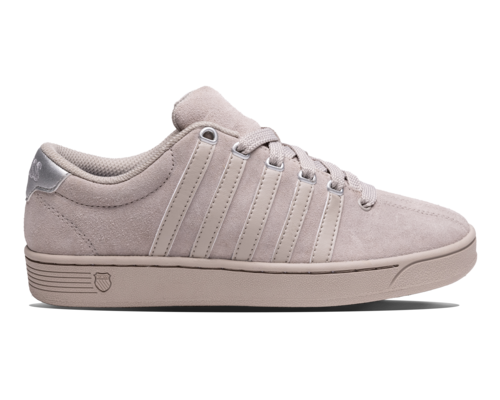 K-Swiss Women's Court Pro Ii Sde Chateau Gray Silver Shoes